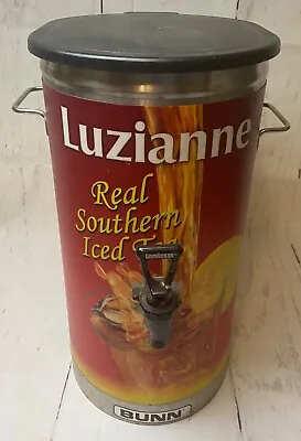 Bunn 4 Gallon Oval Iced Tea Dispenser -Luzianne Tea Wrap - Reservoir Urn • $129.99