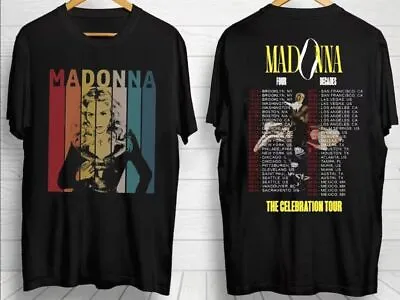 Madonna Four Decades Tour 2023 2024 T-Shirt Madonna The Celebration Shirt • $7.89