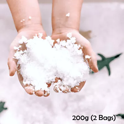 100g-3kg Instant Artificial Snow Powder Photography Christmas Decoration Xmas AU • $9.98