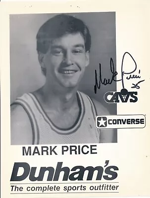 Mark Price Autographed Signed Cleveland Cavaliers 8x10 Photo • $9.99