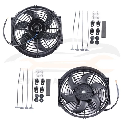 $46.19 • Buy For 2006-14 Volkswagen Beetle Universal 10  Inch Radiator Condenser Cooling Fan