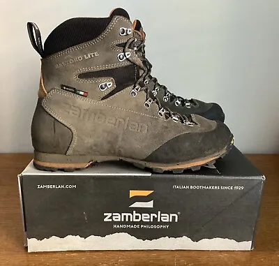 Zamberlan Baltoro Lite GTX Hiking Boots Size 11.5 US / 46 EU Graphite Black $360 • $104.87