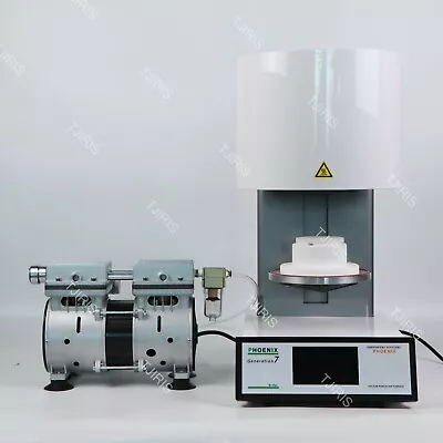 $1709.10 • Buy Dental Vacuum Porcelain Furnace Lab Zirconia Ceramic Crowns Oven Touch Screen 