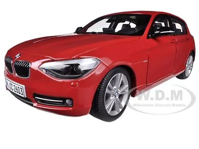 Bmw F20 1 Series Red 1/18 Diecast Model Car By Paragon 97004 • $84.99