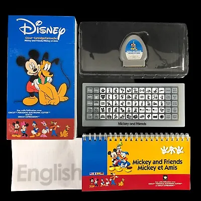 Cricut Cartridge MICKEY AND FRIENDS Disney  29-0382 Complete Set Provo Craft • $29.95