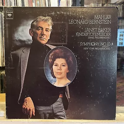 [CLASSICAL]~EXC LP~LEONARD BERNSTEIN~MAHLER~JANET BAKER~Kindertotenlieder~No. 10 • $11.99