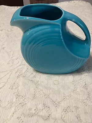 Vintage Fiesta Fiestaware TURQUOISE  Water Pitcher • $60