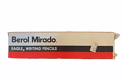 VTG MIRADO Berol Eagle Wooden Writing Pencils Box Of 6 174-2 NEW Unsused • $14.99