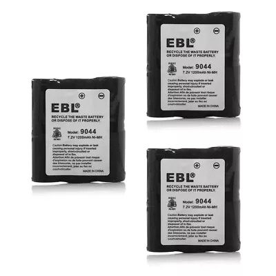 3x 1200mAh Battery HNN9044A For Motorola HNN9056 HNN9056A Spirit SP10 SP21 SP50 • $19.99