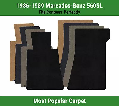 Lloyd Ultimat Front Row Carpet Mats For 1986-1989 Mercedes-Benz 560SL  • $115.99