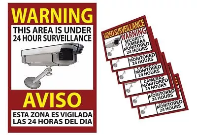 Video Surveillance Warning Sticker Home And Business Security Sign Camera • $7.95