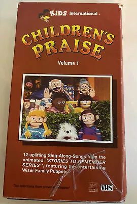 Children Praise Vol. 1 Kids International VHS Christian Muppets Sing Along 1987 • $15.99