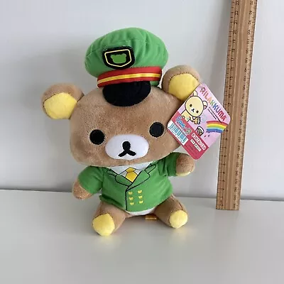 Rilakkuma SanX Green Camel Plush Bus Driver Costume MK94501. Japan Bear Soft Toy • $24.90