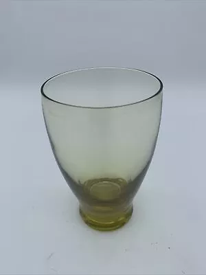 Russel Wright American Modern Chartreuse Morgantown Glass 4 1/2” • $22.50