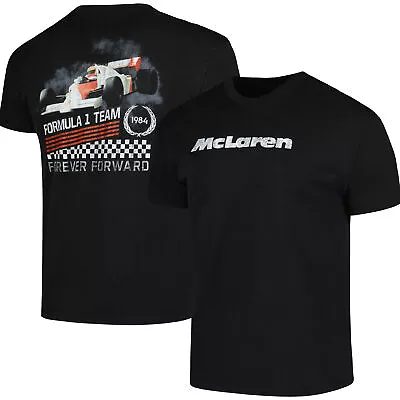 Men's Black McLaren F1 Team Forever Forward T-Shirt • $39.99