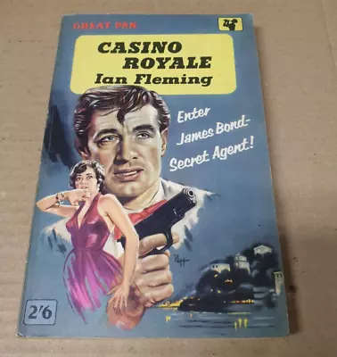 Casino Royale By Ian Fleming Great Pan G198 Paperback 7th 1961 • £14.95