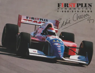 1997 Eddie Cheever First Plus Financial Oldsmobile G-Force Indy Car Hero Card • $4.99