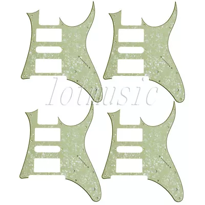 4pcs Light Green Pearl HSH Eletric Guitar Pickguard Replacement Ibanez RG250 • $35.99