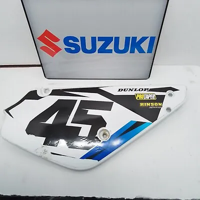  2004 Suzuki RM85 Side Panel Number Plate Right Side Panel With Graphics Rm 85  • $14.49