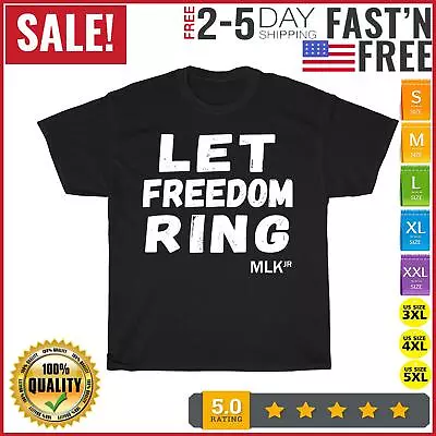 Black History -Let Freedom Ring- Martin Luther King Jr. Day T Shirt Men Women • $11.87