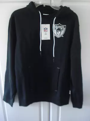 Nike Raiders NFL Men's Hoodie Fleece Sweater Pullover Black Logo Size Small New • $49.50