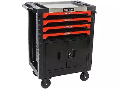 Moonsteps 4 Drawers Rolling Tool Cart Black • $600.95