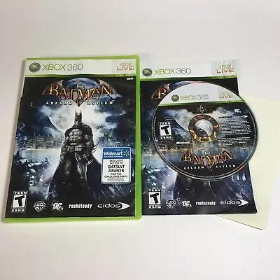 $8.49 • Buy Batman: Arkham Asylum (Microsoft Xbox 360) Complete W/ Manual Tested Rocksteady