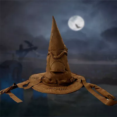 Harry Potter. Hogwarts Sorting Hat Wizarding Coaplay Costume Cap Fancy Dress AU • $21.18