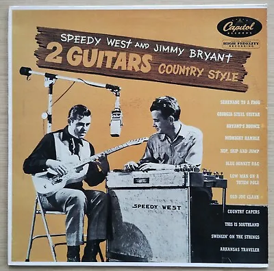 £5 • Buy Speedy West & Jimmy Bryant: Two Guitars Country Style, France LP 1984 Reissue