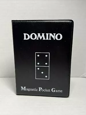 Vintage Retro GoMagnet Magnetic DOMINOES Pocket Board Game • $12.95