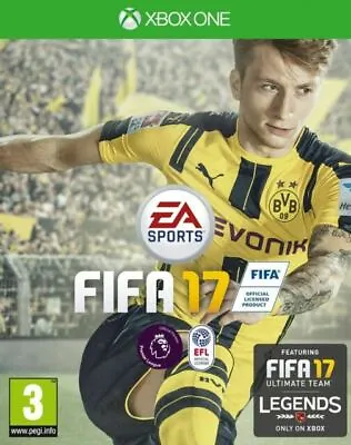 FIFA 17 (Xbox One) PEGI 3+ Sport: Football   Soccer Expertly Refurbished Product • £2.21