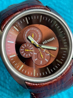 £64.99 • Buy Nixon Esquire CS Leather Brown Men's Watch