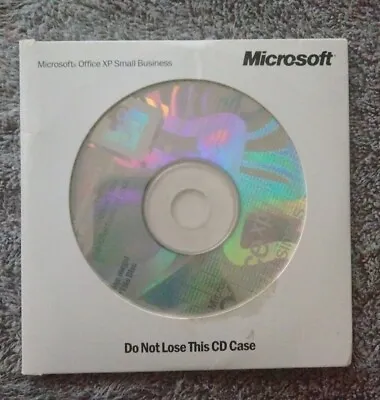 Dell Microsoft Office XP Small Business SBE Version 2002 Two Discs W Product Key • $7.99