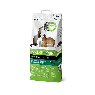 Back 2 Nature Small Animal Bedding Litter For Rodents Mammals Bird Reptile 10Lx2 • £14.74