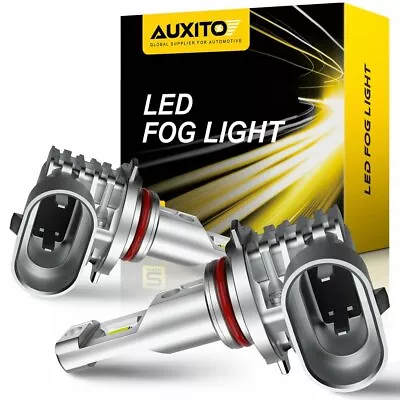 AUXITO H10 9140 9145 6500K LED Fog Driving Light Bulbs SMD Bright Fit For Ford F • $19.99