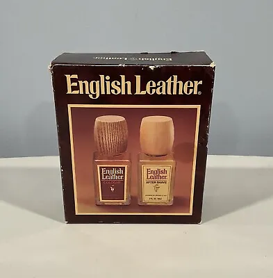 English Leather Men’s After Shave And Cologne Set 2 Fl Oz Vintage New In Box • $36