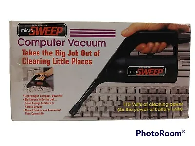 Metro Datavac PC Personal Cleaner Computer Vacuum Model MS-4C 115V  Tested • $19.95