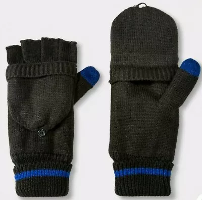 Men's Fold Over Mitten Goodfellow & Co Black⭐ New ⭐ • $2.93