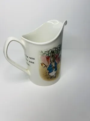 Peter Rabbit Fine China Creamer Wedgwood Of Etruria 4 1/2  • $19.99