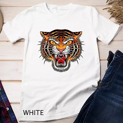 Tiger Head Tattoo Graphic T Shirt By Seven Relics Unisex T-shirt • $16.99