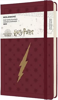 Moleskine Limited Edition Harry Potter 12 Month 2022 Daily Planner Hard Cover • $14.99