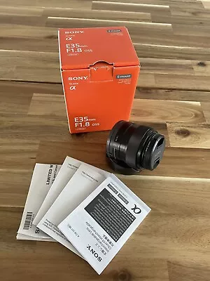 SONY SEL35F18 35mm F/1.8 OSS Lens • £230