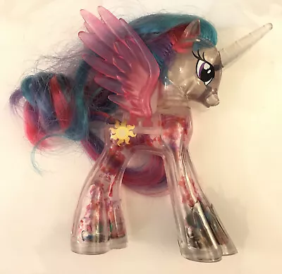 My Little Pony G4 2014 Rainbow Shimmer Princess Celestia Water Glitter  • $17.99