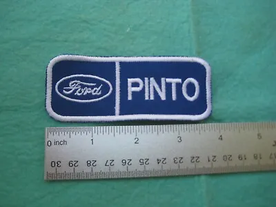 Ford Pinto  Dealer Service Racing Uniform Patch • $9.99