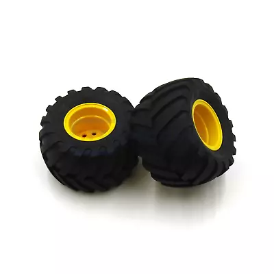 Tamiya 58205 Mad Bull/Madbull 9805562/19805562 Front Wheels & Tyres NEW • £22.38