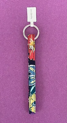 New | Vera Bradley | In The Loop Keychain | Happy Blooms - In Signature Cotton • $9.99