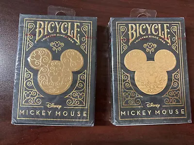 (x2) Bicycle Disney Mickey Mouse Playing Cards • $14.99