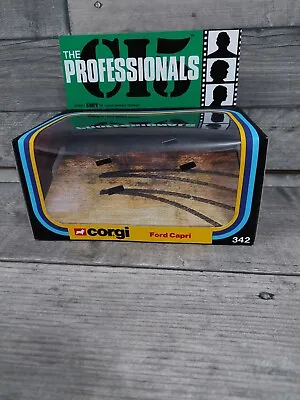 £14.99 • Buy Corgi Toys 342 Ford Capri The Professionals Reproduction Box Only 