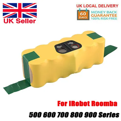 Battery For IRobot Roomba 500 600 700 800 595 620 630 650 660 790 780 880 Ni-MH • £20.98