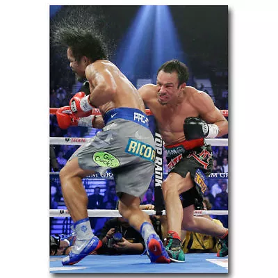 F-601 Manny Pacquiao Vs Juan Manuel Marquez Boxing Hot Poster - 36 27x40in - Art • $8.47